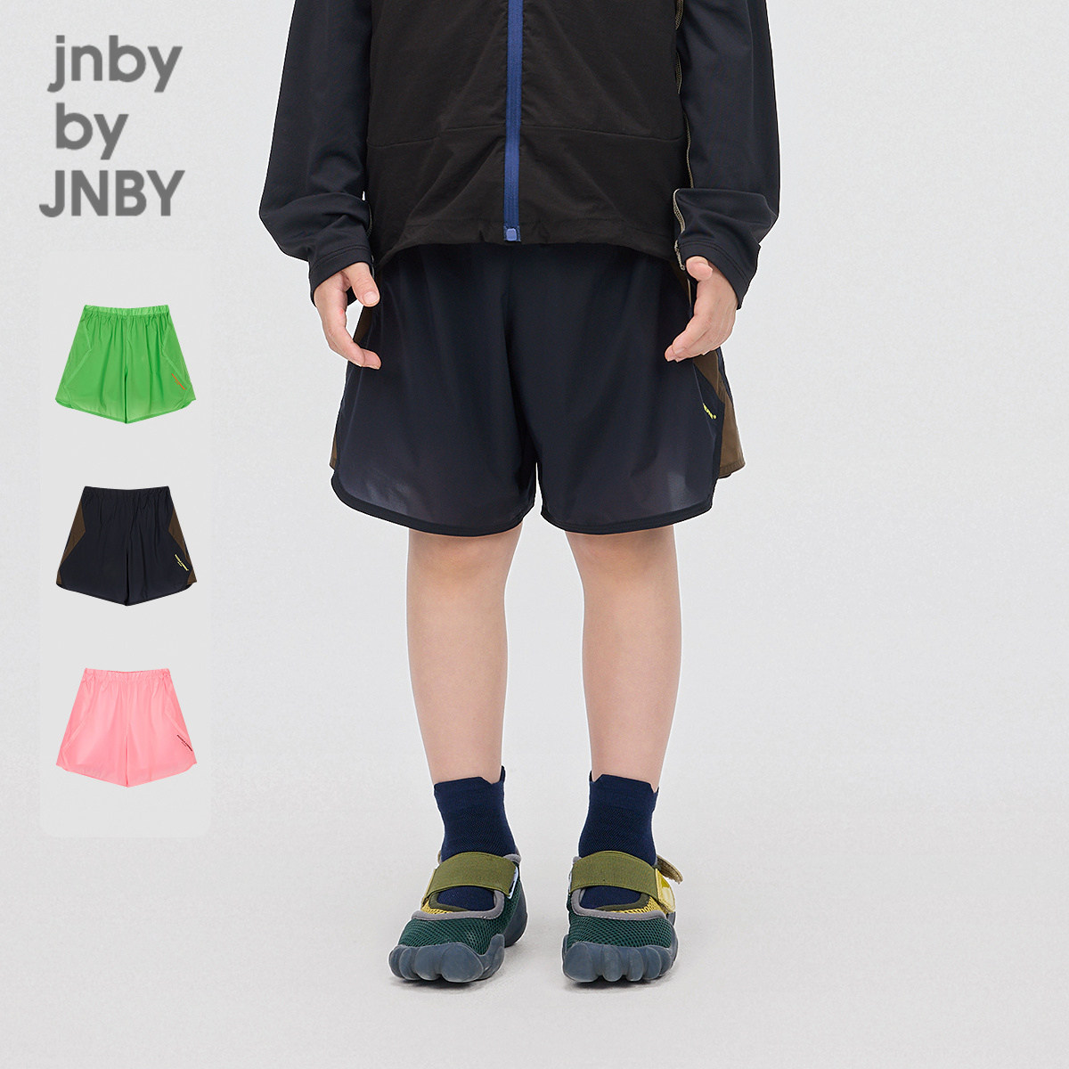 【运动系列】江南布衣童装短裤时尚纯色夏男女童jnbybyjnby