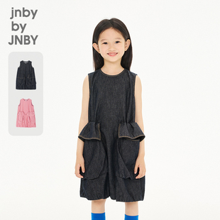 新款江南布衣童装无袖连衣裙A型圆领26秋女童jnbybyjnby1Q7G11220