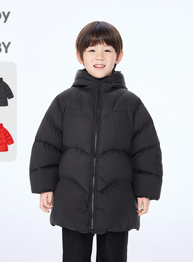 [新年系列][95白鹅绒]新款江南布衣童装中长25冬男女童jnbybyjnby