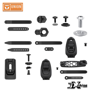 UNION 滑雪单板固定器绑带 快拆扣 螺丝 扒扣 配件