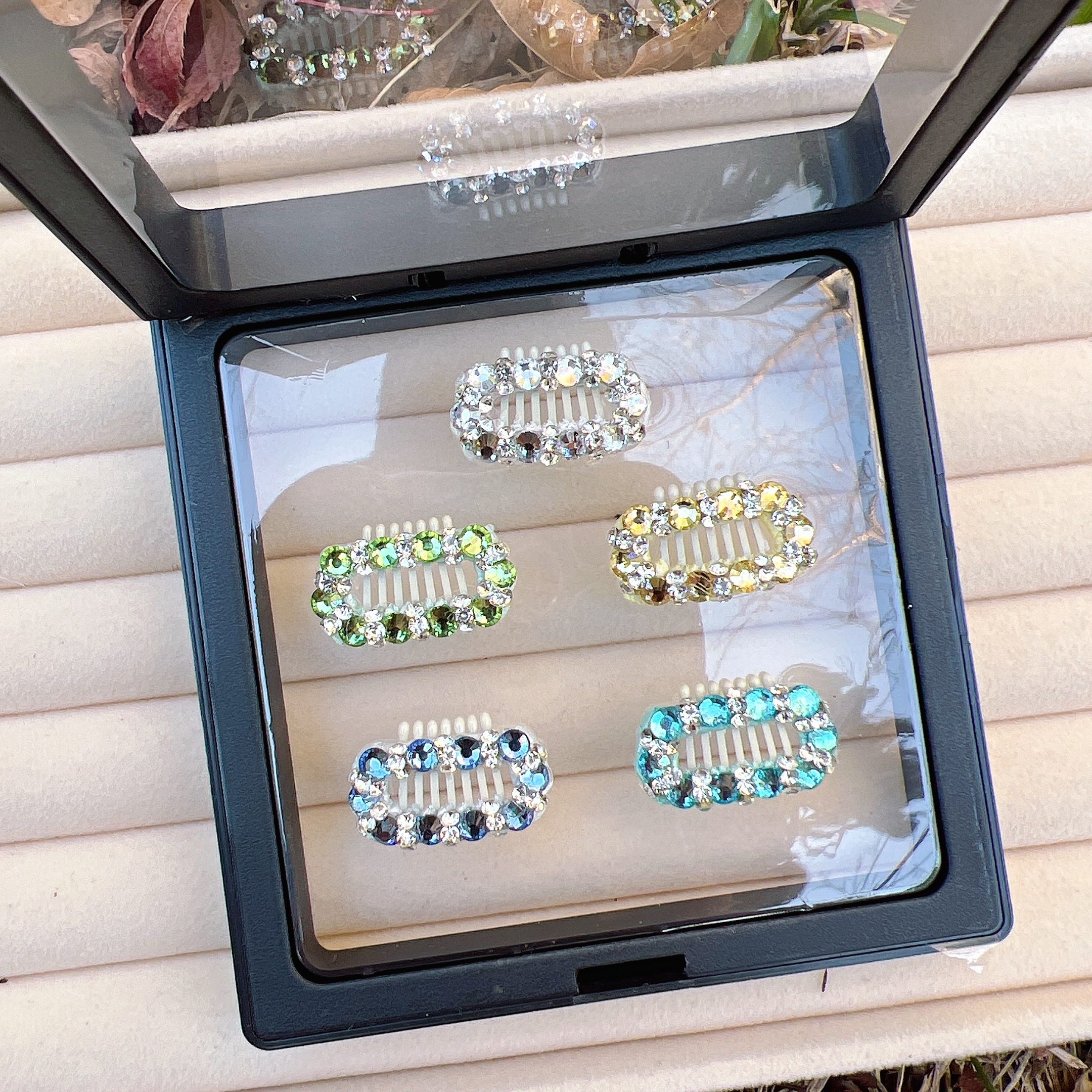 约克夏狗狗小发夹头饰宠物bb夹发卡马尔济斯鼻梁夹卡子小狗夹子