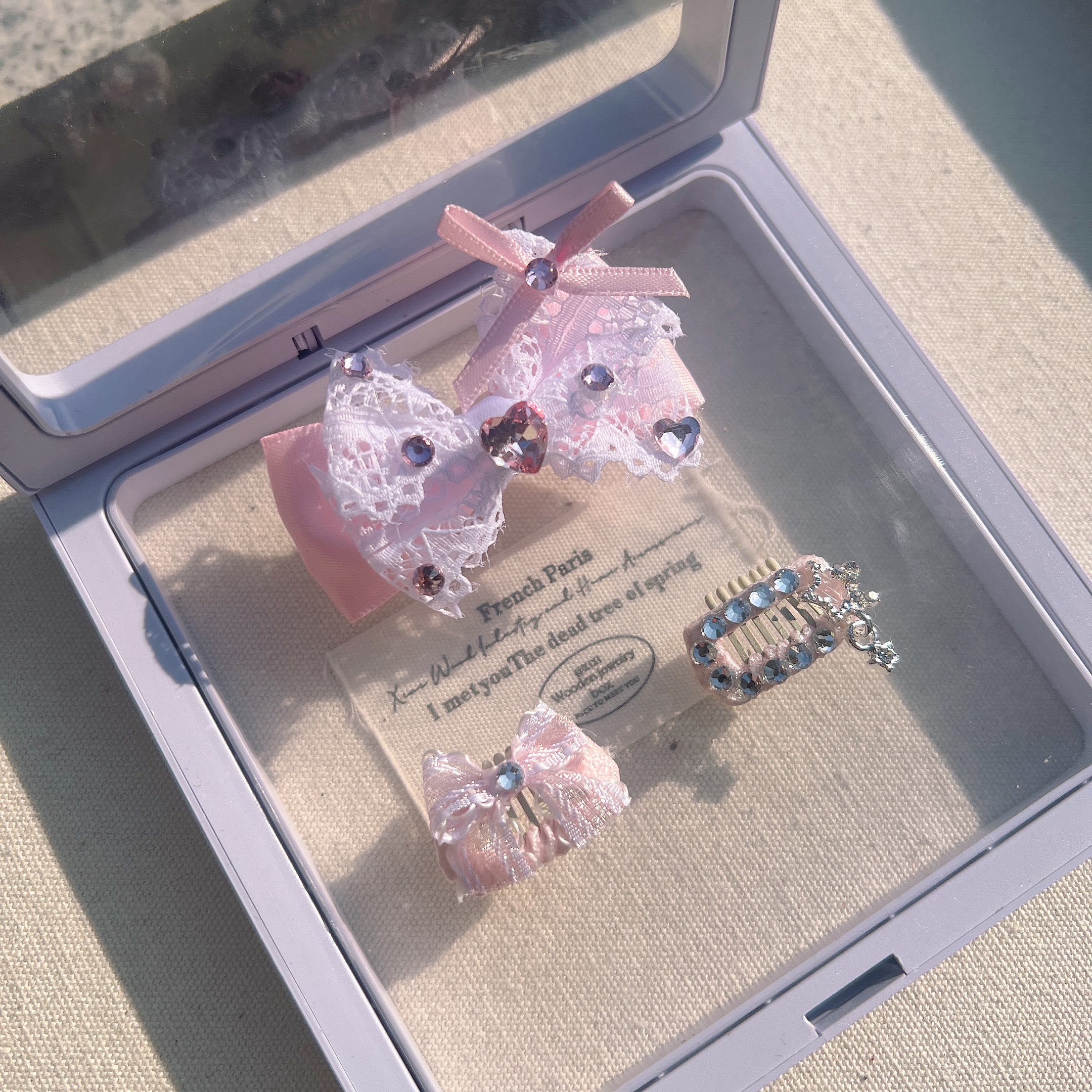 宠物bb夹蝴蝶结套装狗狗发夹头饰约克夏发卡马尔济斯泰迪公主饰品