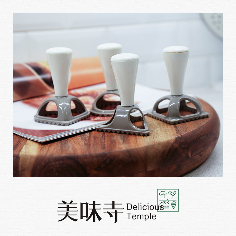 diy烘焙工具意式面食饼干模分切器 立体创意儿童分切心形方形模具