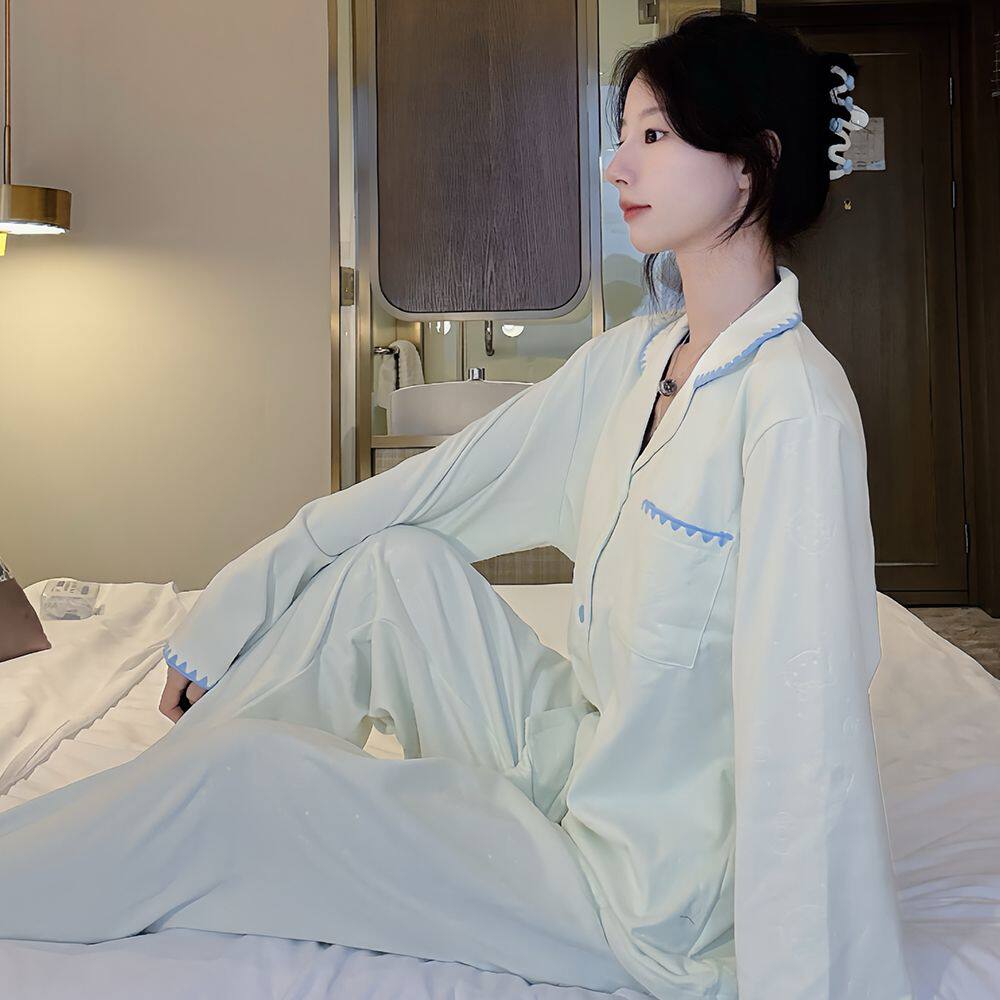 2025新款睡衣女春秋款德绒甜美