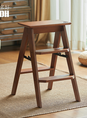 加厚加粗登高梯凳家用爬梯人字梯小型轻便可折叠梯子凳子两用合梯