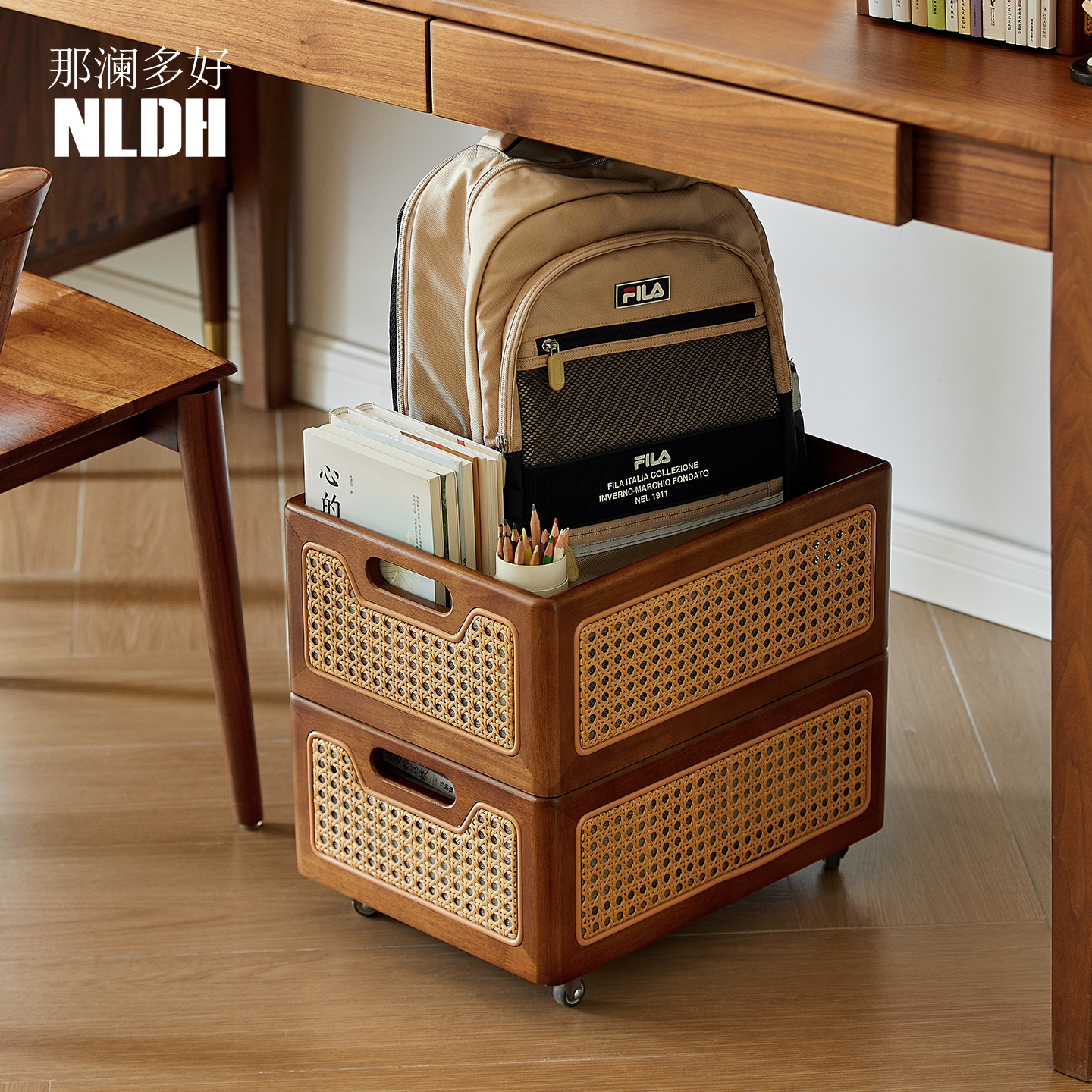 可移动书包架多层书本收纳储物车