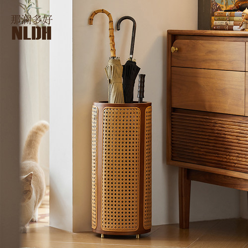 那澜多好家用雨伞架藤编伞架