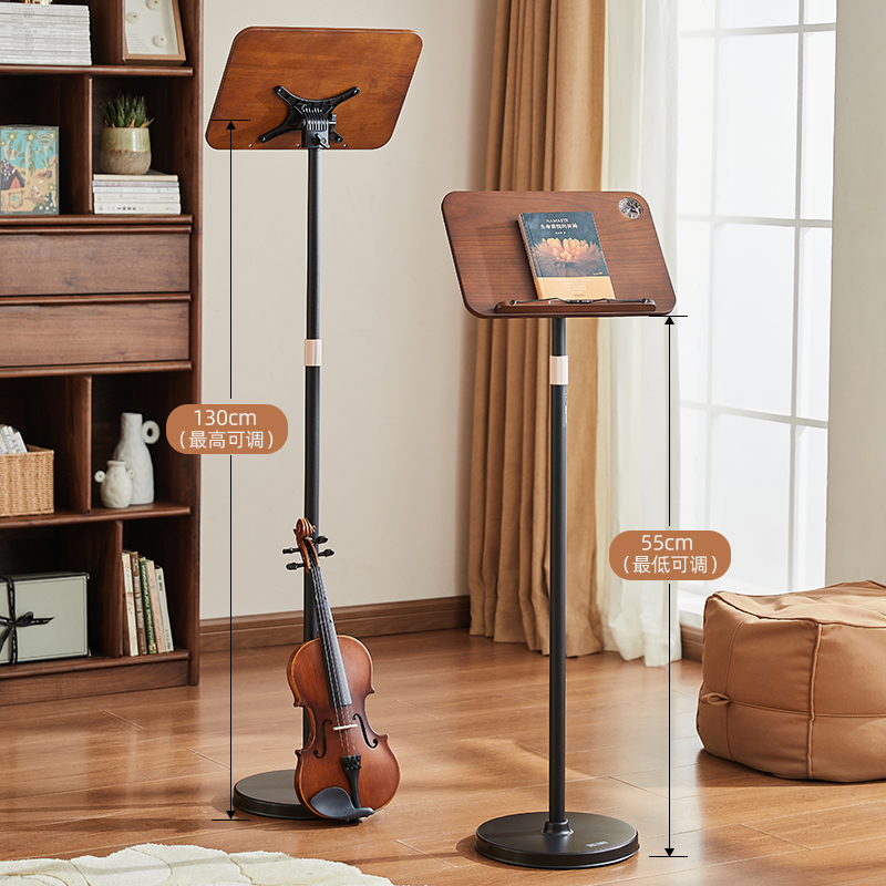 站立式落地阅读架看书架小学生固定书本早读晨读架伸缩书立创意儿童绘本无痕书夹可升降平板支架琴谱架乐谱架