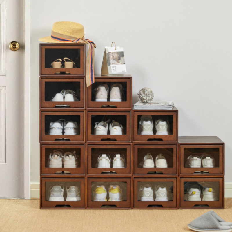 那澜多好高透可视美式鞋盒