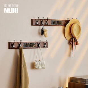 浴巾试衣间上墙打孔衣服固定衣钩多功能玄关入户太空铝墙上挂钩