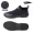 ✅ Fashionable black breathable cushioning insole