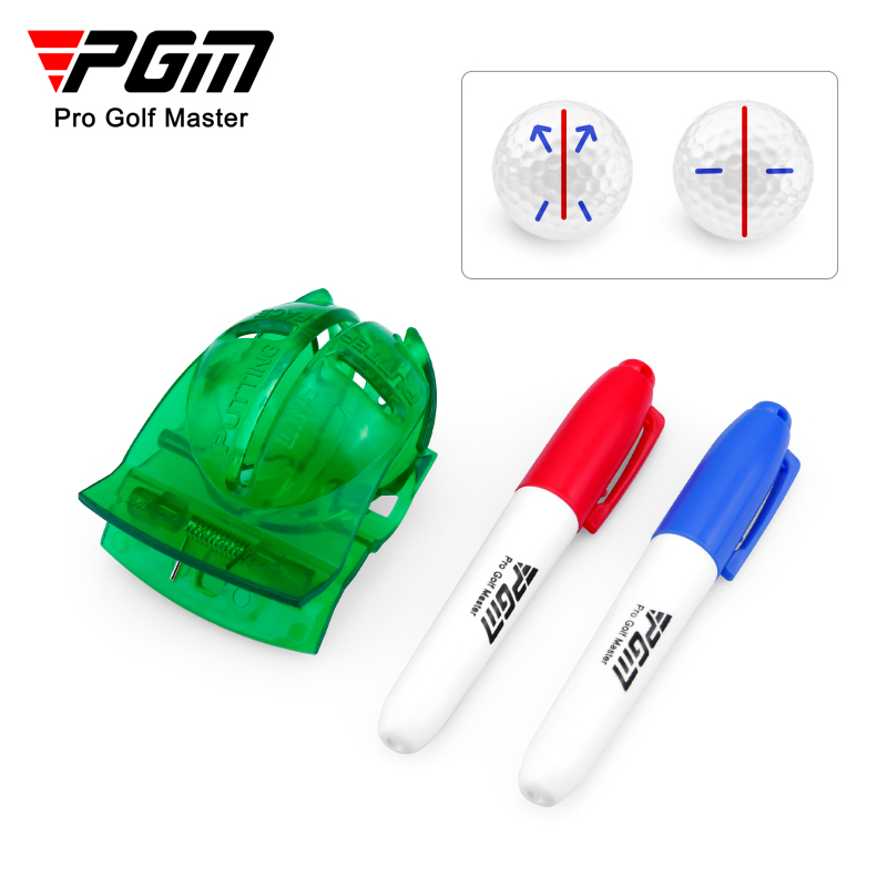 PGM高尔夫划线器双面图送两支笔
