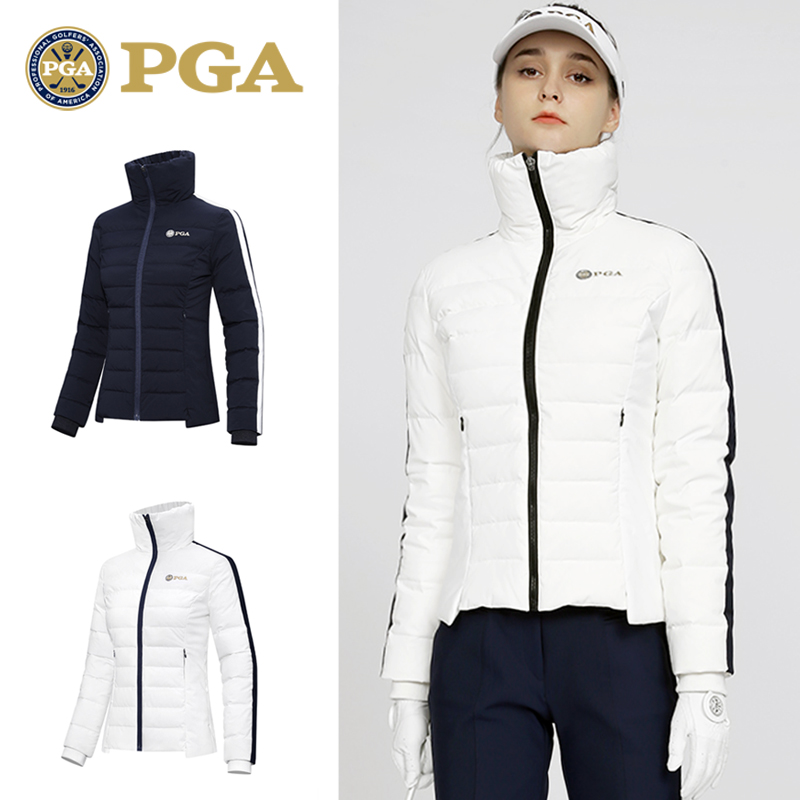 美国PGA高尔夫女装防水羽绒外套
