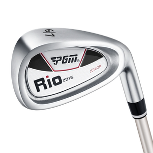 PGM儿童高尔夫球杆青少年7号铁杆男童少儿碳素女孩小孩练习杆套装