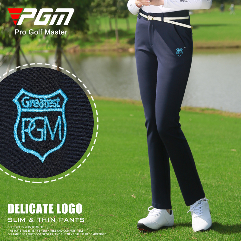 高尔夫女裤女士运动裤子修身长裤
