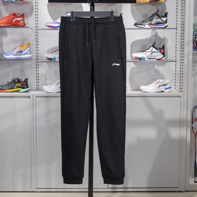 运动生活男子束脚加绒保暖卫裤