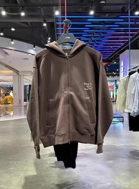 李宁反伍运动上衣男子宽松时尚休闲舒适百搭套头连帽卫衣AWDT869