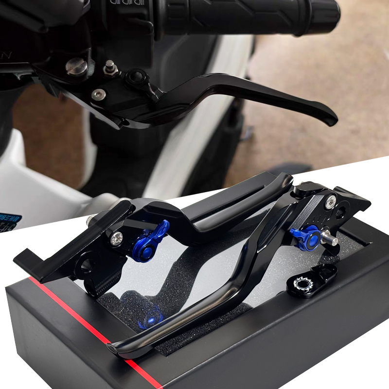 适用于春风150SC 改装刹车离合牛角手把 带驻车功能手刹手柄拉杆