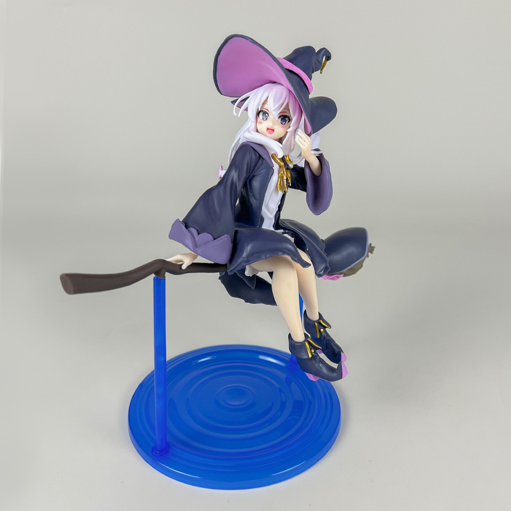 动漫手办魔女之旅飞天魔女伊蕾娜坐扫帚二次元美摆件模型盒装