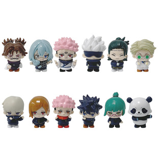 Q版咒术回战盲盒手办 怀玉五条悟夏油杰手办公仔周边桌面摆件礼物