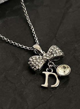 大牌钻石项链女款轻奢小众高级感