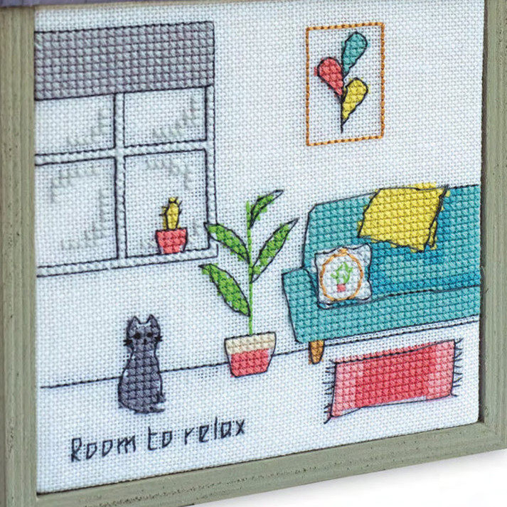 多金绣铺十字绣自配套件DMC/R线/ANC安卡线/精准印花A007手作间