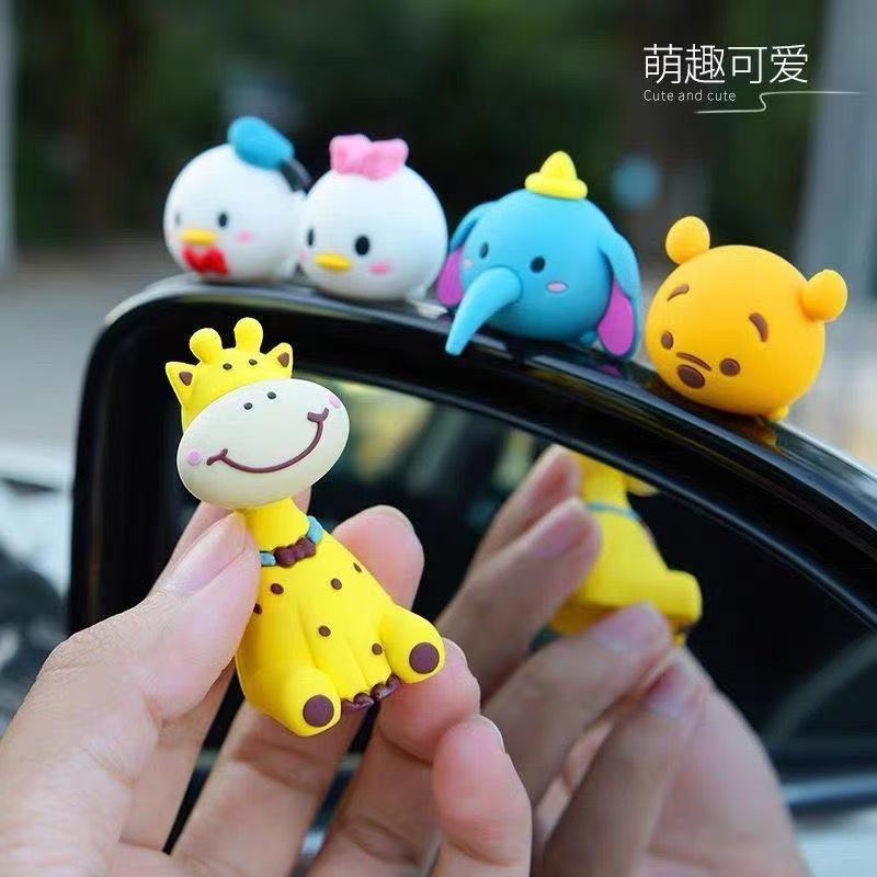 【PVC鹿老师】卡通公仔车载电视