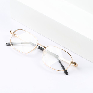 高清玻璃平光眼镜通光无度数变色复古中老年护目挡风平镜老人防沙