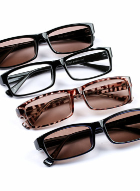 墨镜中老年清凉小脸水晶眼镜