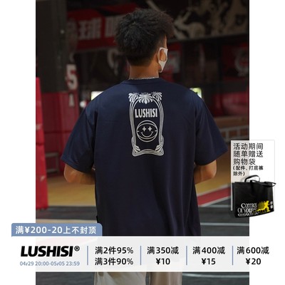 LUSHISI短袖美式风格运动人群