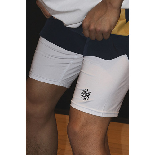 LUSHISI男子四分紧身裤