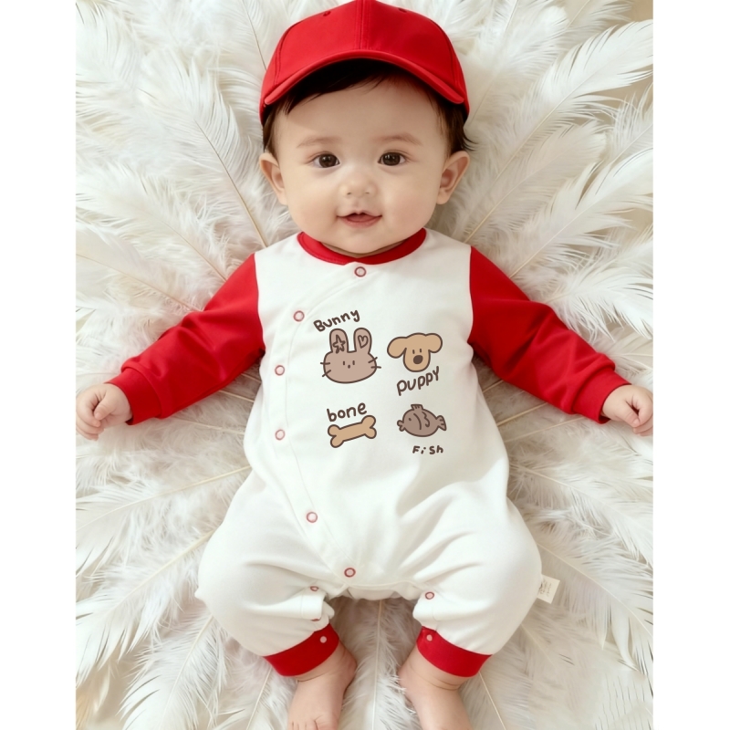 超萌婴儿衣服宝宝连体衣