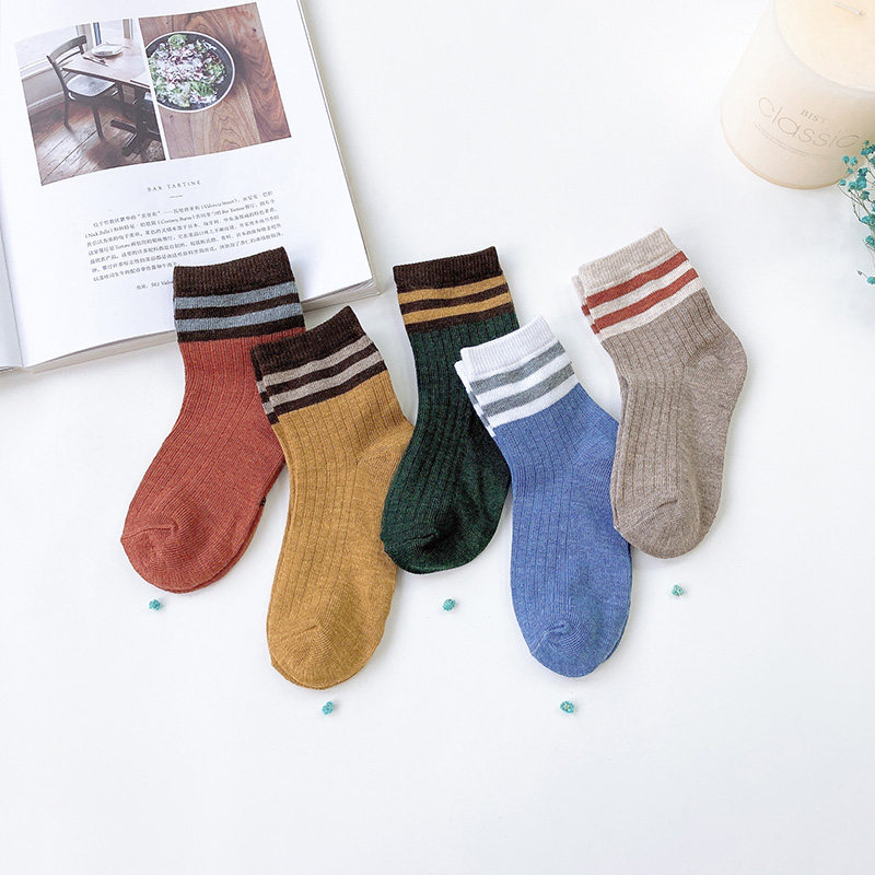 男童袜子秋冬新款潮酷儿童拼色弹力长袜百搭休闲男宝宝舒适中筒袜|ruв категории Детская одежда, носки (детей в возрасте 0 - 16) - от Buy2taobao.com для оказания профессиональной услуги покупки агента Taobao