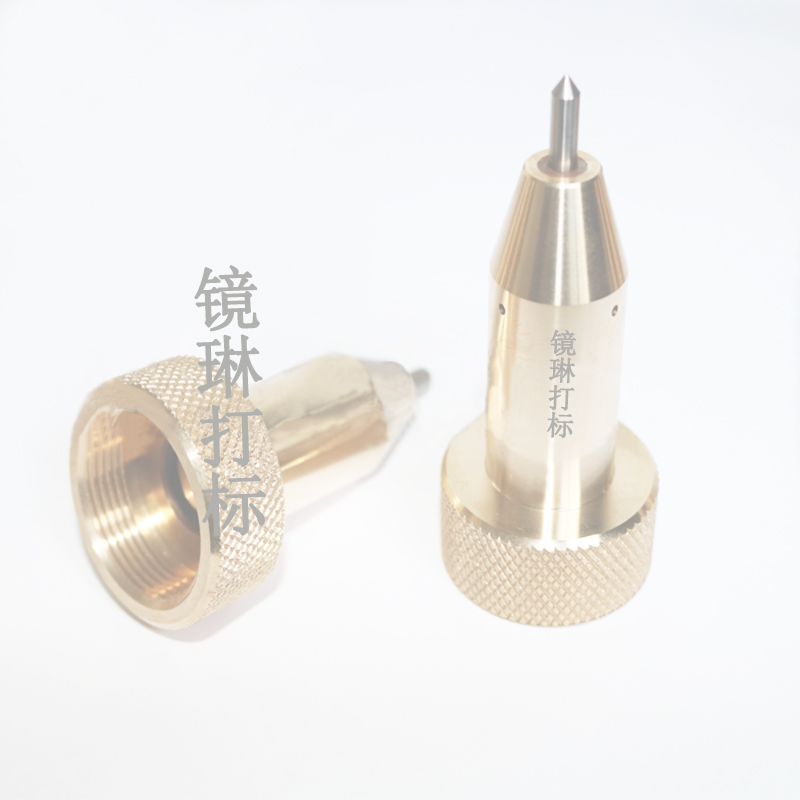 气动打标机针头 内螺纹铜套打码针头进口硬质合金M26x154mm