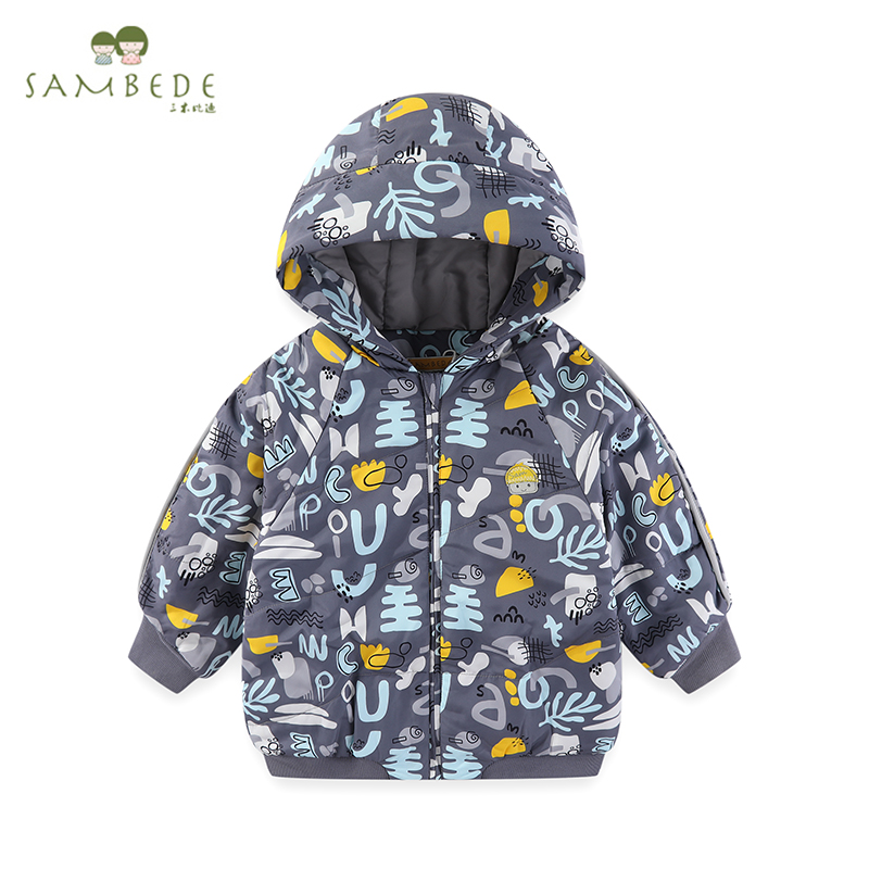 三木比迪夹棉外套冬季商场同款