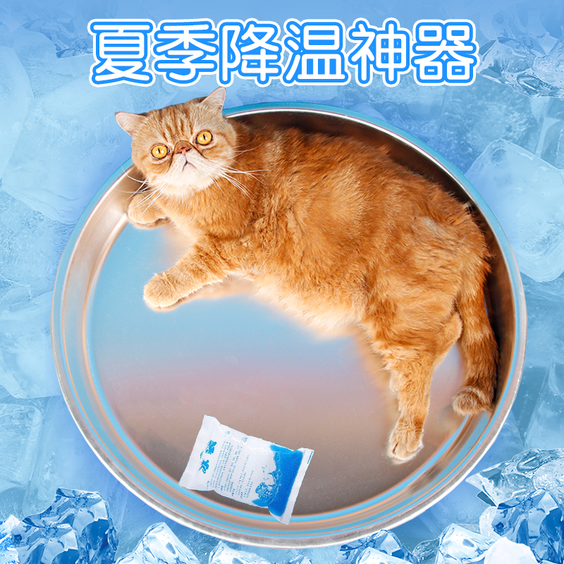 猫咪夏季铝盆散热睡觉降温神器