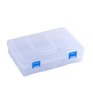 素描笔盒美术生画画绘画用品工具箱画材大容量彩铅画笔盒子铅笔盒画盒收纳炭笔专用透明塑料收纳盒全套初学者