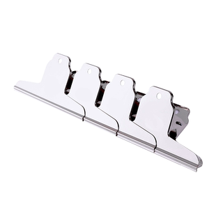 真彩夹子文具大全固定山形夹不锈钢铁票据夹画板美术画大号书小夹子文件家用多功能强力金属蝴蝶票夹办公用品