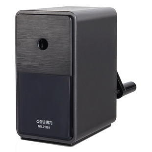 得力素描专用削笔器美术生专业手动卷笔刀炭笔旋笔刀学生用转笔刀手摇刨笔机钻笔绞笔铅笔刀笔刨车笔自动速写