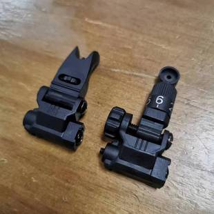 小月亮arp9 5.0尼龙机械瞄弹夹并联器弹匣弹鼓三通配件准星照门