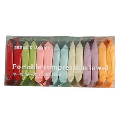 14Pcs Disposable Compressed Towels Thicker Face Towel Absor