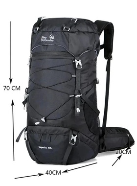 Men's Hiking Backpack Travel Bag For Camping Mountaineering