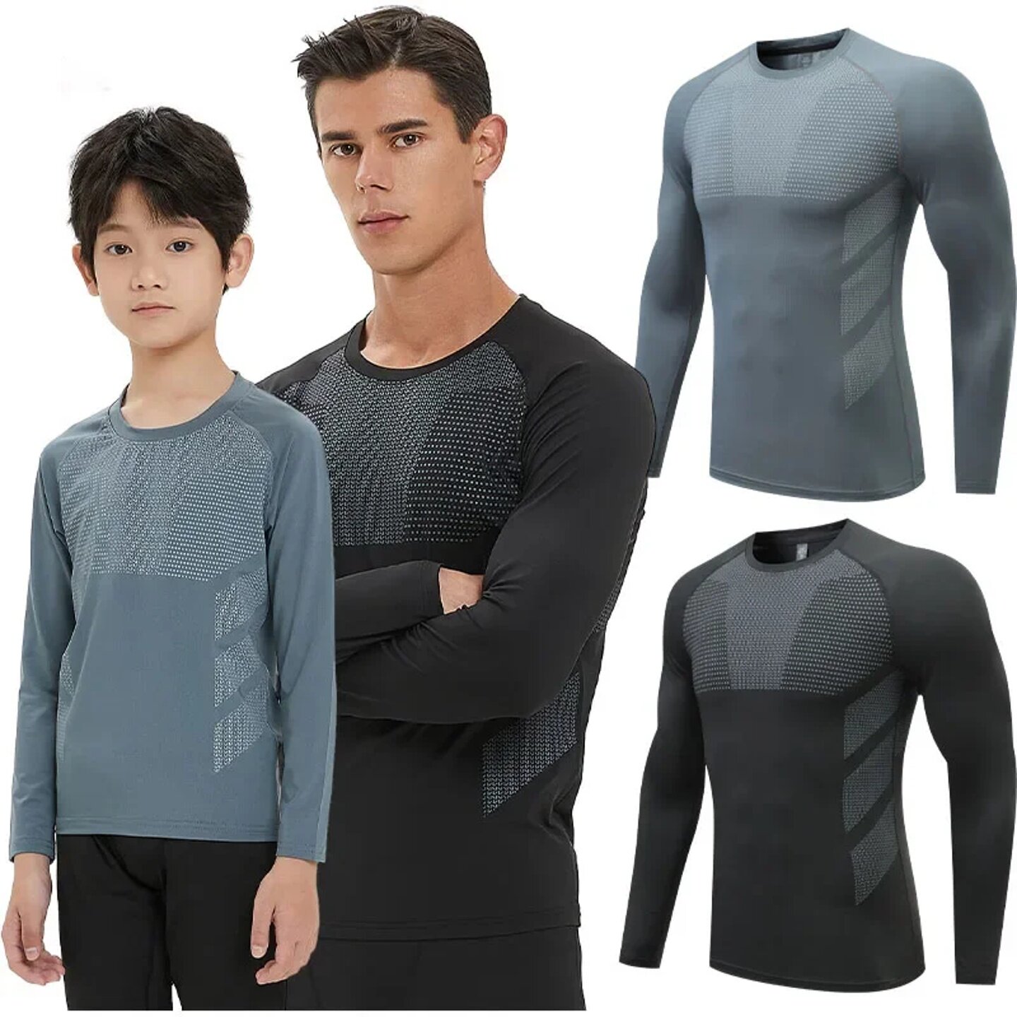 Compression Long Sleeve T Shirt Men Elastic Training shirts