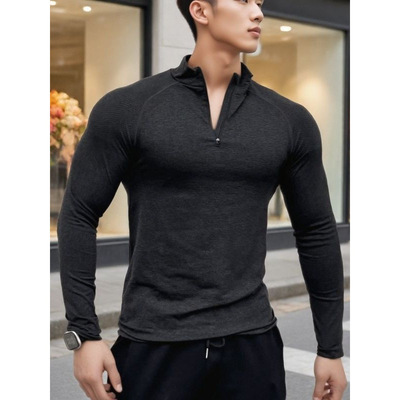 Seamless Jacquard QuickDry Muscle-Fit Training Fitness Sport