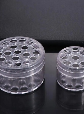 Round Spiral Ikebana Stem Holder Transparent Durable Flower