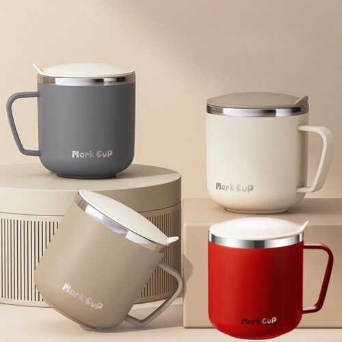 400ml Vacuum Cup Portable Mug Insulated Cup for Outdoor Tra