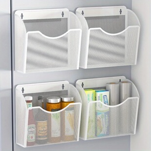 Kitchen, refrigerator rack, no punching, side storage, side