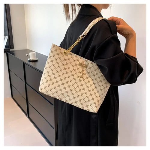 Trendy Shopping Bag Purse Women Luxury Design Tote Bag  Lar