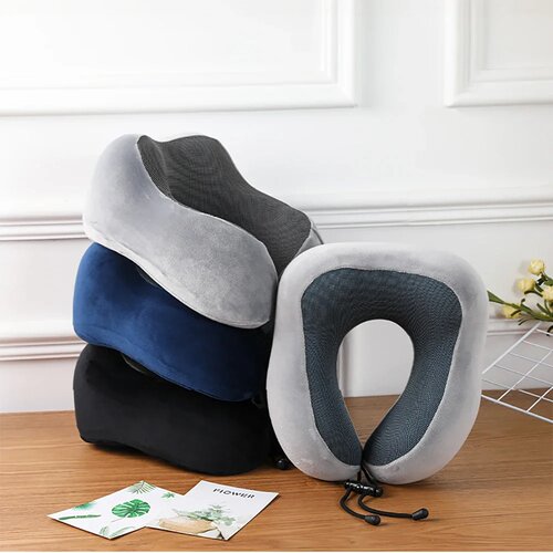 Soft Travel Pillow U Shaped Travel Healthcare Memory Foam N