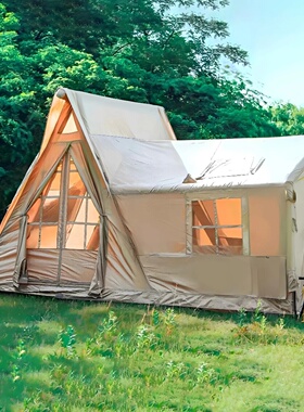 Inflatable Tents for Camping, 8 Person Tent with TPU Skylig